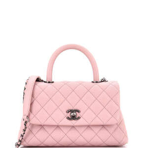 Chanel Coco Top Handle Bag Quilted #241437C47B